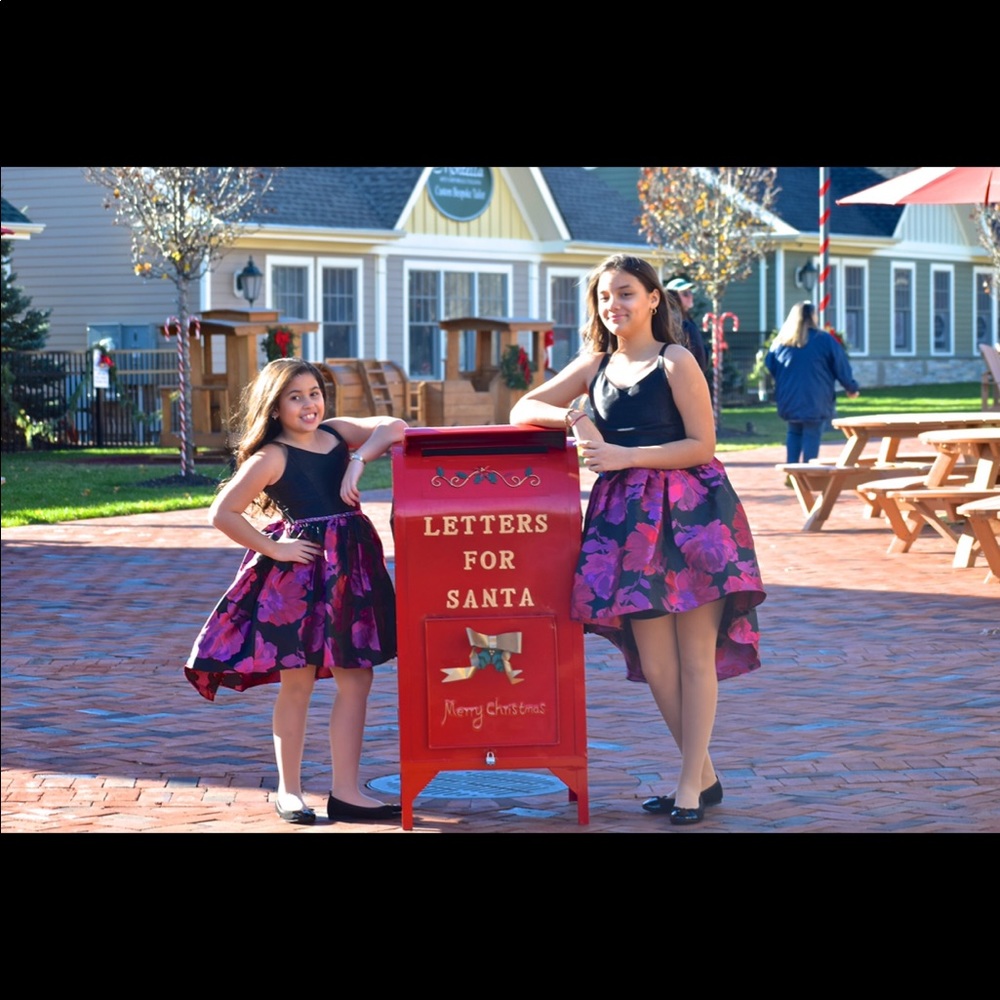 High low  floral dress